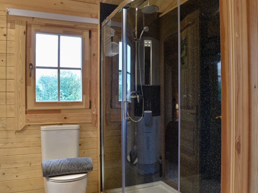 En-suite | Brook Cottage - Low Garth Cottages, Sleights, near Whitby