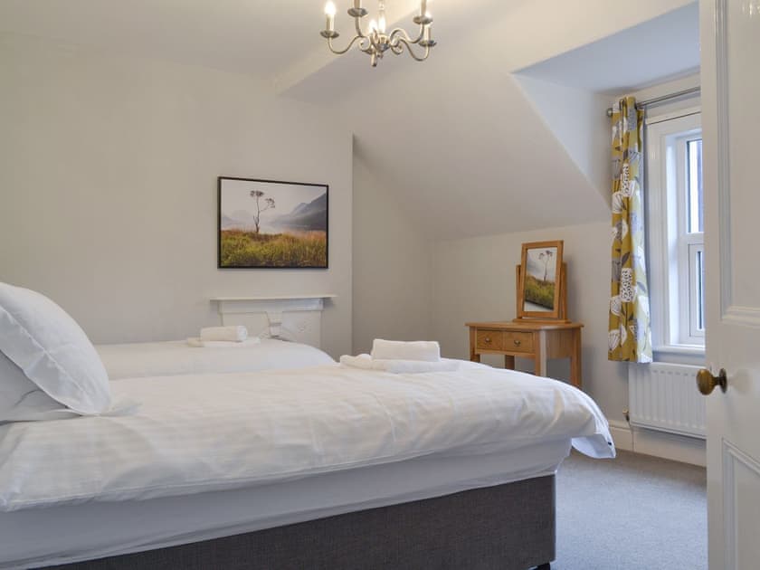 Second floor twin bedroom | The Birches, Keswick