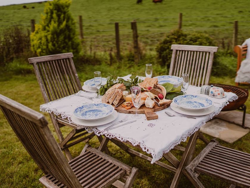 Outdoor area | Wild Geese Lodge - Dunskey Estate, Portpatrick, near Stranraer