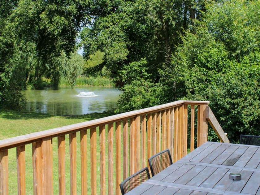Balcony | Kingfisher - Viaduct Fisheries, Somerton