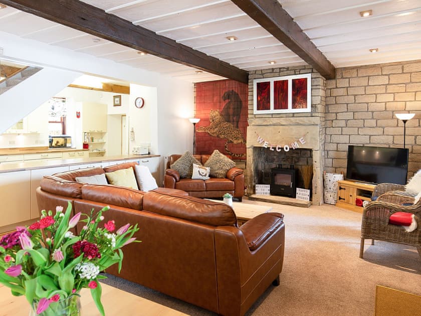Living room/dining room | Millbarn, Golcar, near Holmfirth