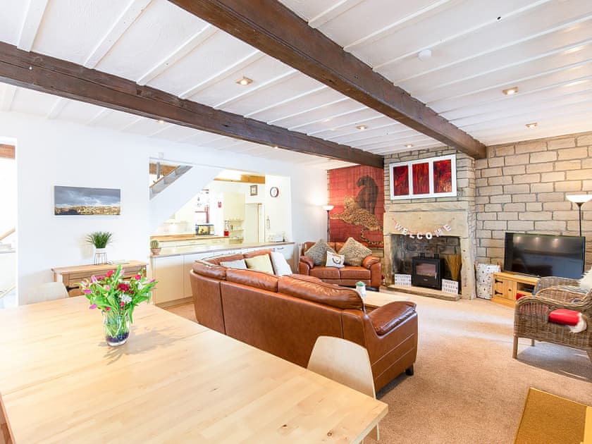 Living room/dining room | Millbarn, Golcar, near Holmfirth