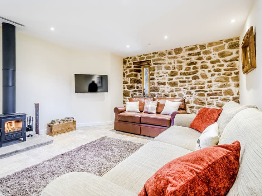 Living room | Priors Lodge Barns - Owl Barn - Priors Lodge Barns , Bream, near Lydney