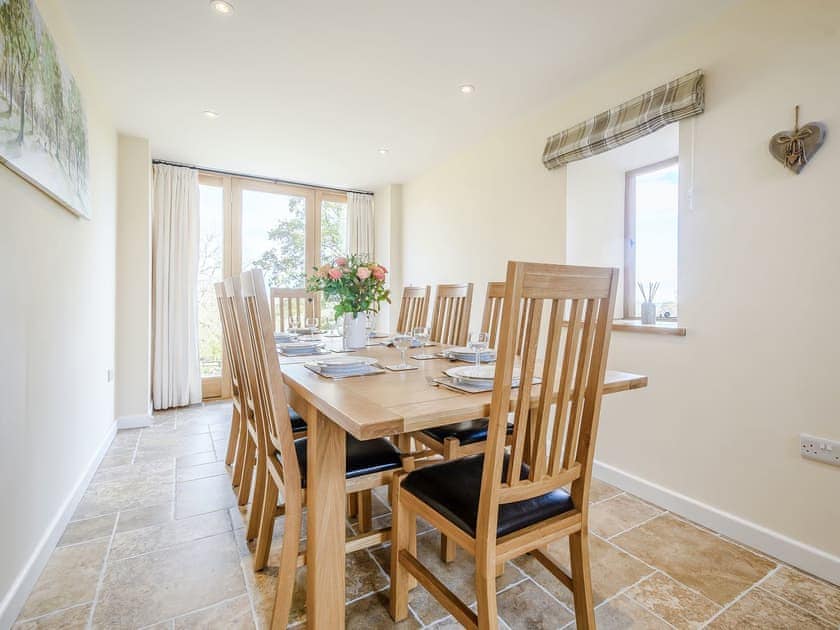 Dining Area | Priors Lodge Barns - Owl Barn - Priors Lodge Barns , Bream, near Lydney