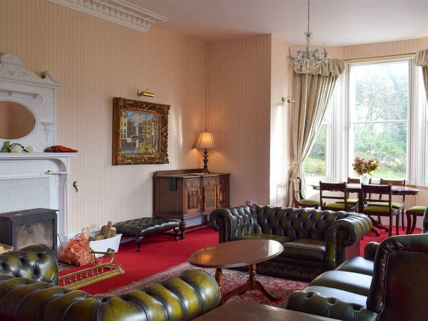 Living room | Machermore Castle - Machermore Castle, Newton Stewart