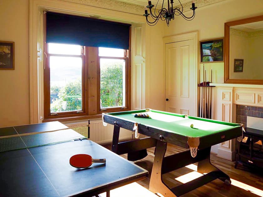 Games room | Aldersyde, Tighnabruaich