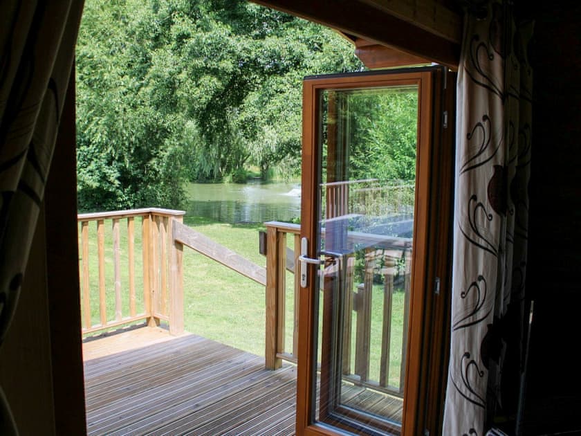 Decking | Willow - Viaduct Fisheries, Somerton