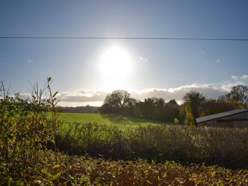 View from the front of the property | Uphempston Farm House Annex, Littlehempston