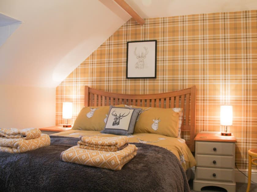 Double bedroom | West View Cottage, Bishop’s Frome, near Ledbury