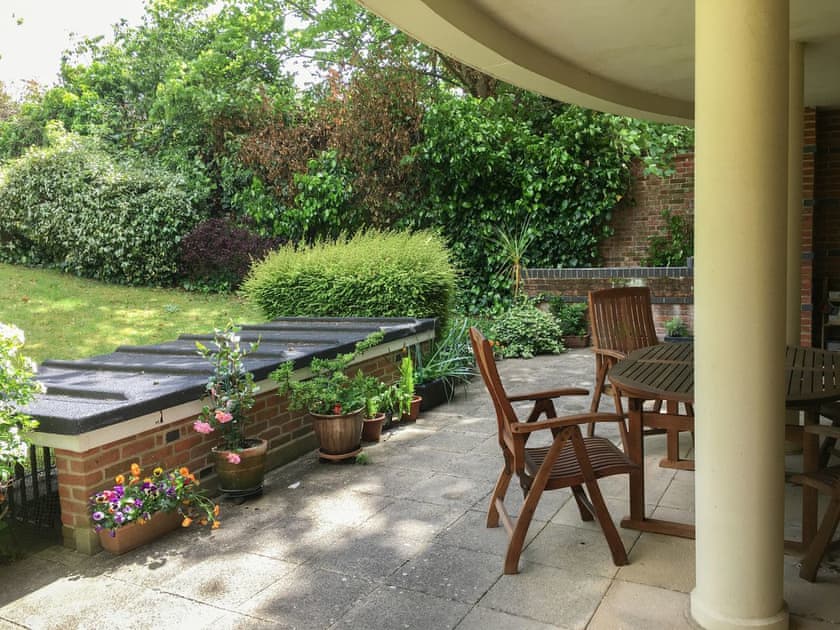 Patio | Westside Apartment 2, Basingstoke