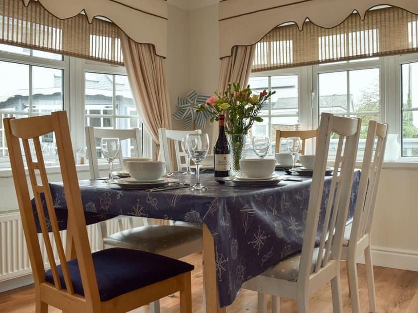 Dining Area | Eryl Mor Lodge, Amlwch