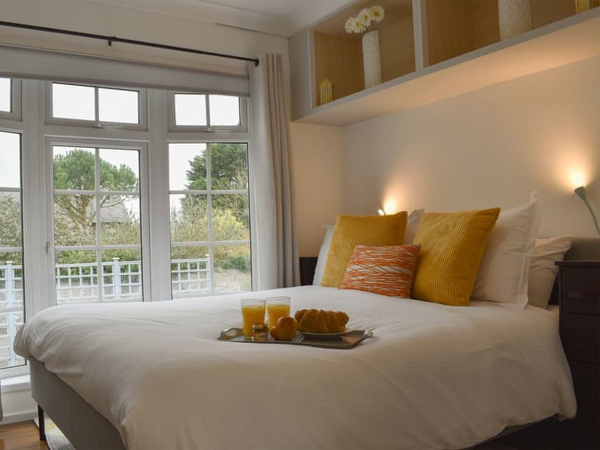 Double bedroom | Eryl Mor Lodge, Amlwch