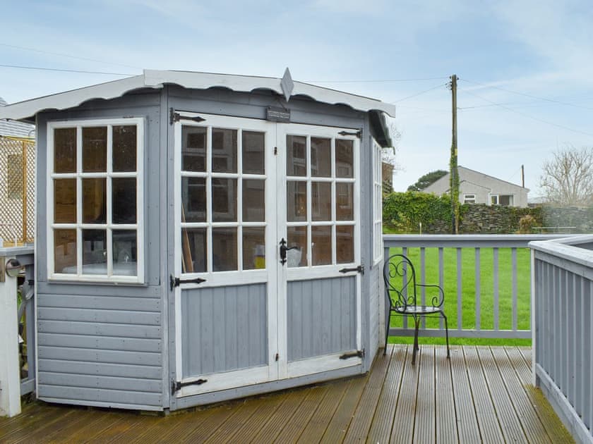 Decking | Eryl Mor Lodge, Amlwch