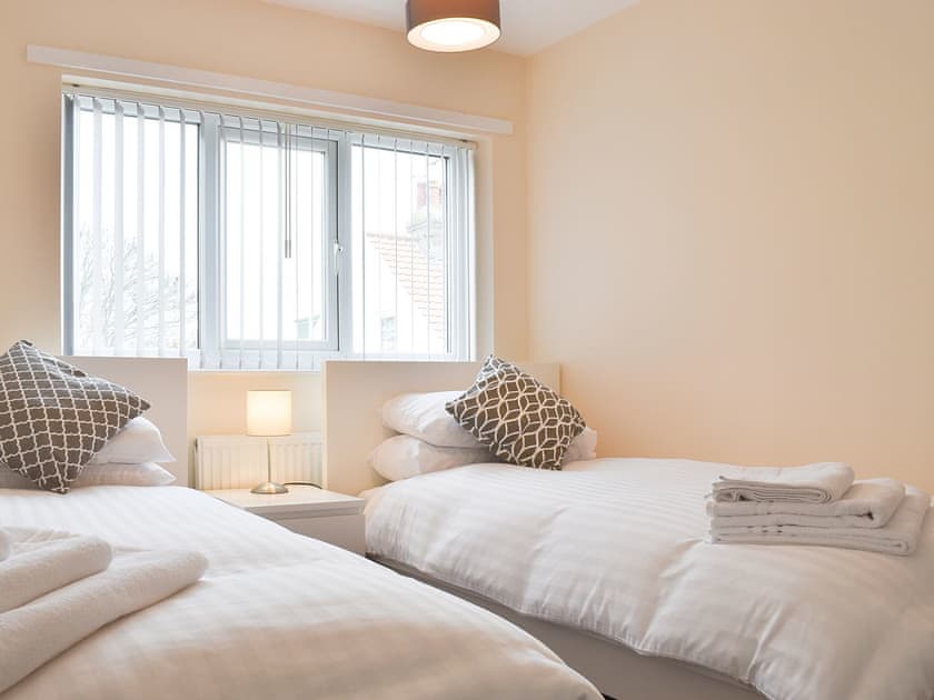 Twin bedroom | Filey Central One - Filey Central Holidays, Filey