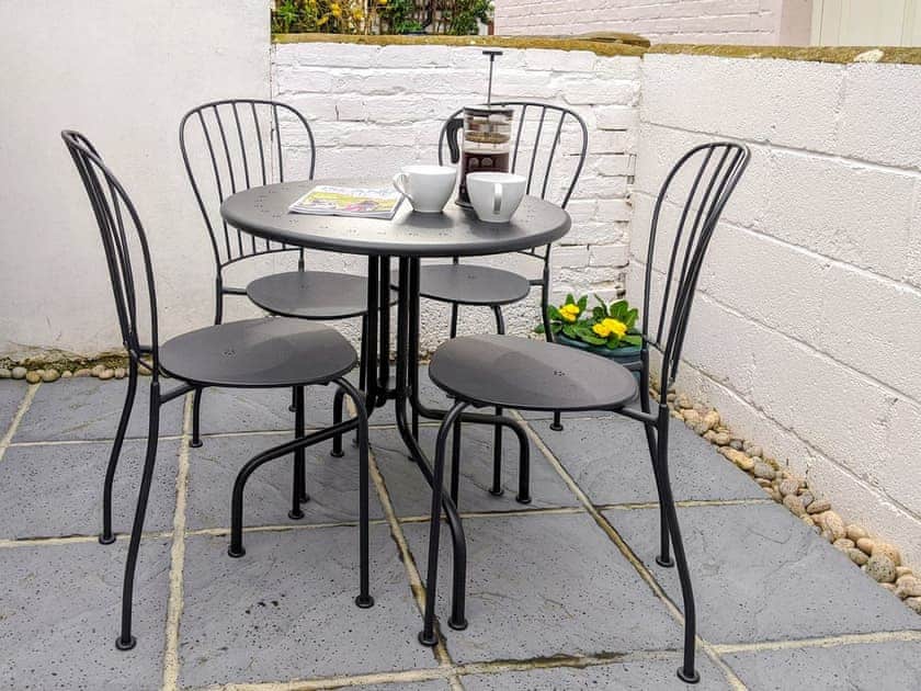Patio | Admirals Cottage, Yarmouth