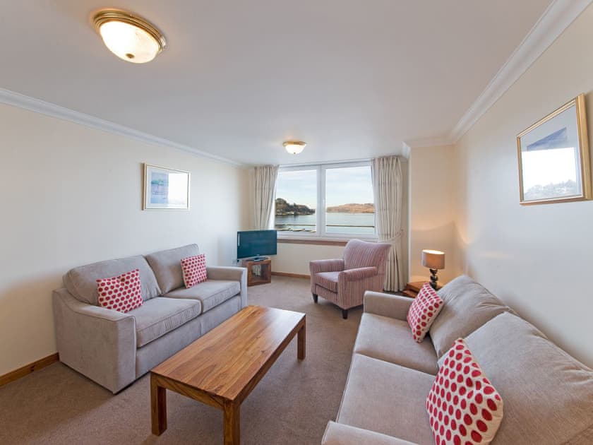 Typical Living room | Iona 8 - Esplanade Court Apartments, Oban