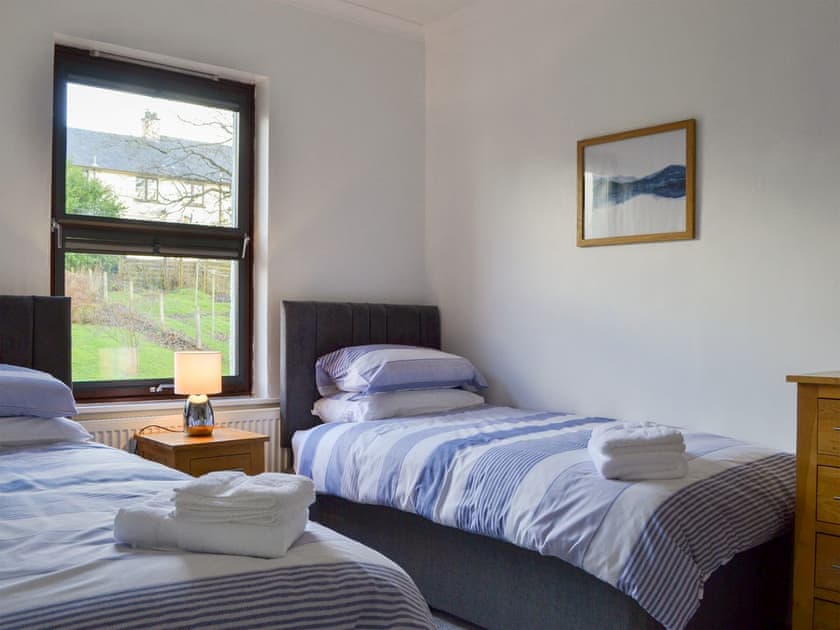 Twin bedroom | The Misty Isles View, Portree