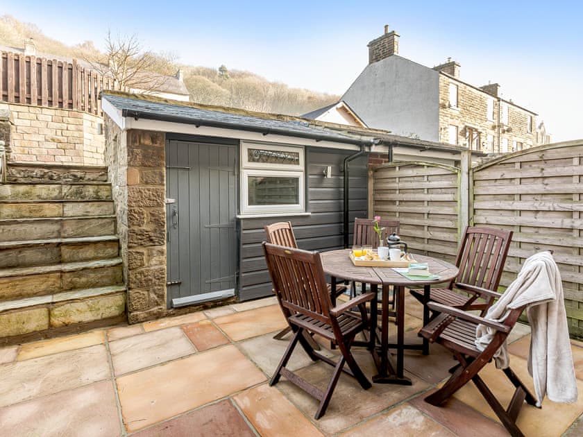 Patio | March Cottage, Matlock