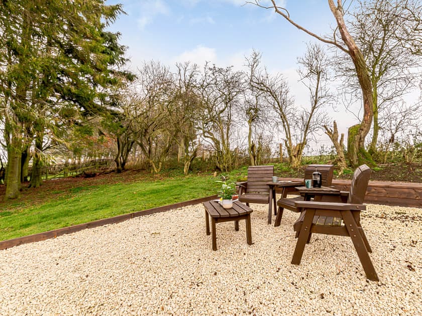 Sitting-out-area | Shawdon Hill Coach House, Alnwick 