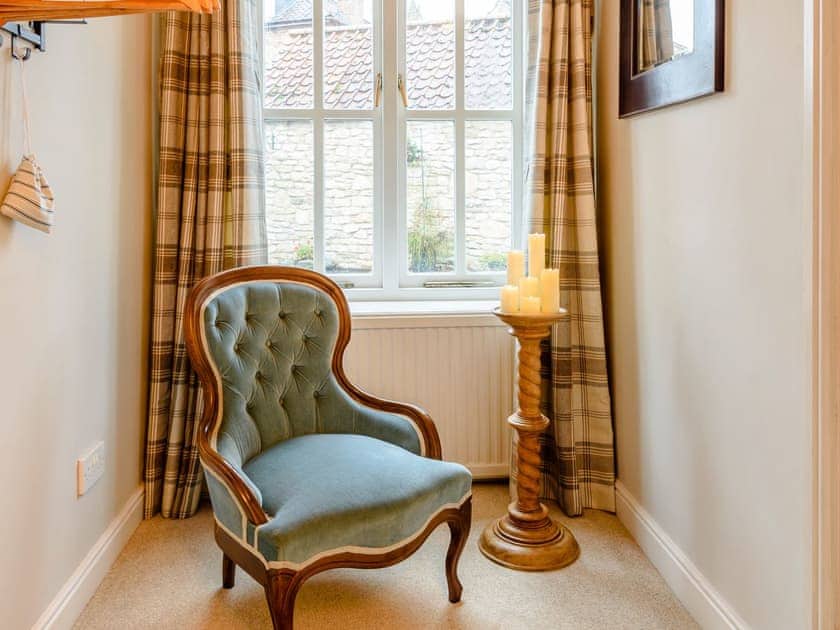Quiet seating area | Forge Gardens, Thornton Le Dale, near Pickering
