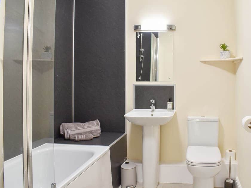 Bathroom | One Dorchester Drive - Cross Keys Inn Cottages, Whitechapel, near Longridge