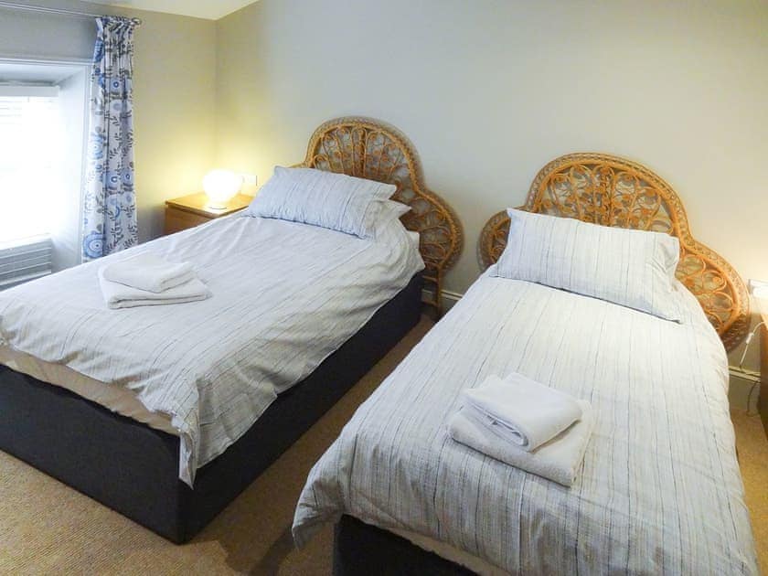 Twin bedroom | Hallgarth House, Pickering