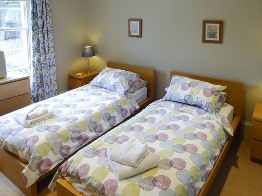 Twin bedroom | Hallgarth House, Pickering