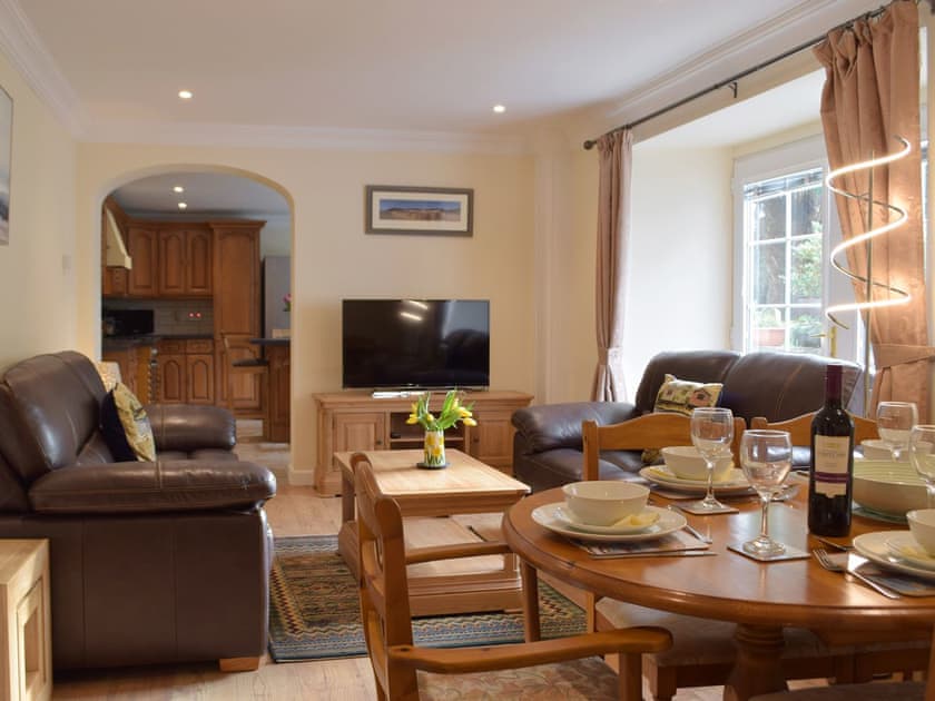 Living room/dining room | Victoria House - Victoria House Apartments, Llansteffan, near Carmarthen