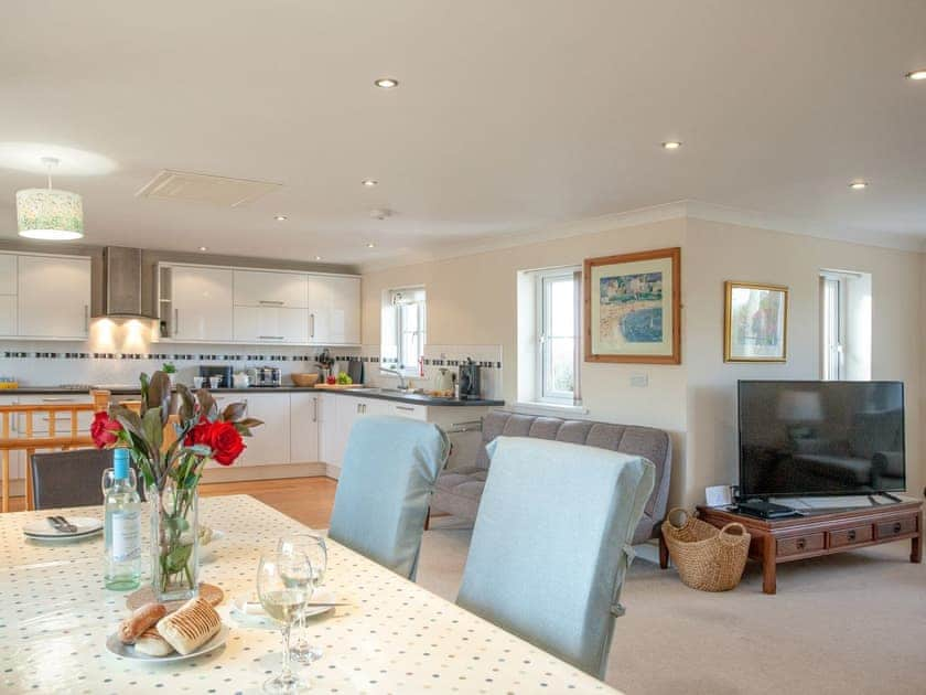 Open plan living space | The White House, Treskinnick Cross, near Bude