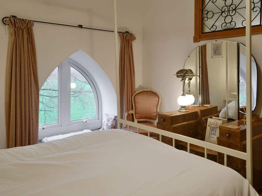 Four Poster bedroom | 5 Church Square, Rigg, near Gretna Green