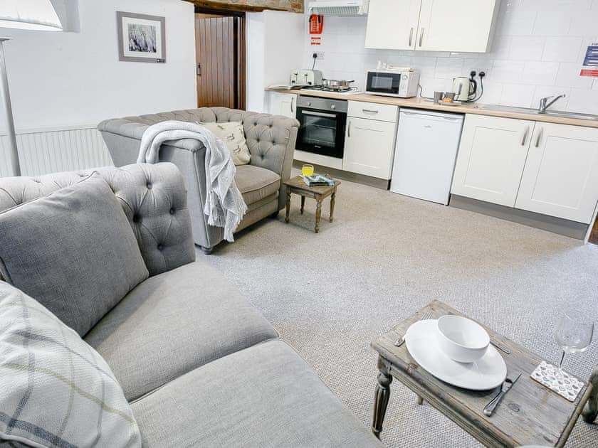 Open plan living space | The Nook - Mill Farm Cottages, Barlow near Bakewell