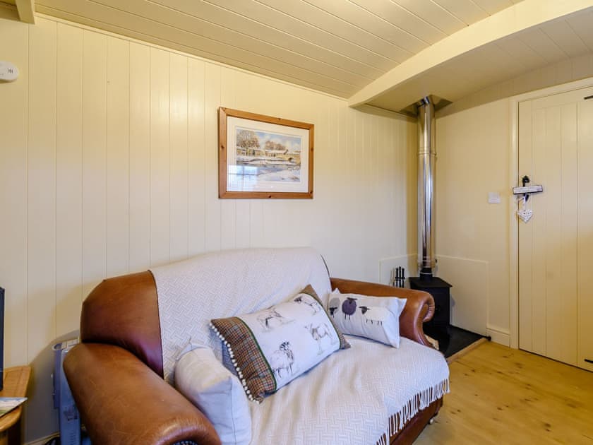 Comfortable seating within living area | The Lambing Shed, South Hiendley, near Hemsworth
