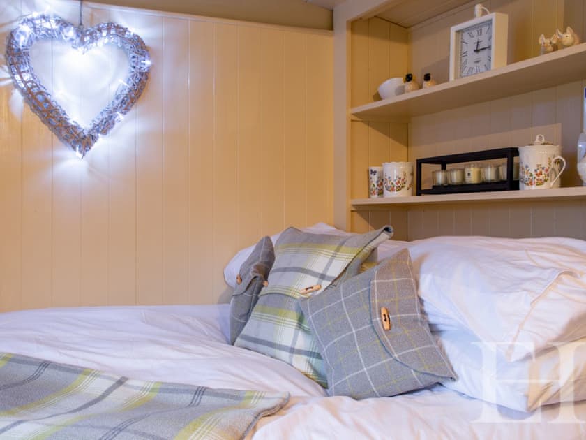 Cosy sleeping area | The Lambing Shed, South Hiendley, near Hemsworth