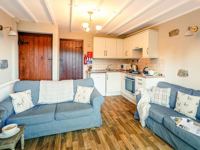 Open plan living space | Cherry Tree Cottage - Mill Farm Cottages, Barlow near Bakewell