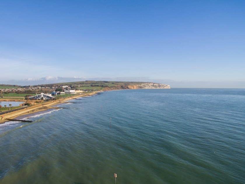 Aerial view of the surroundings | Fort Spinney Holiday Bungalows, Yaverland