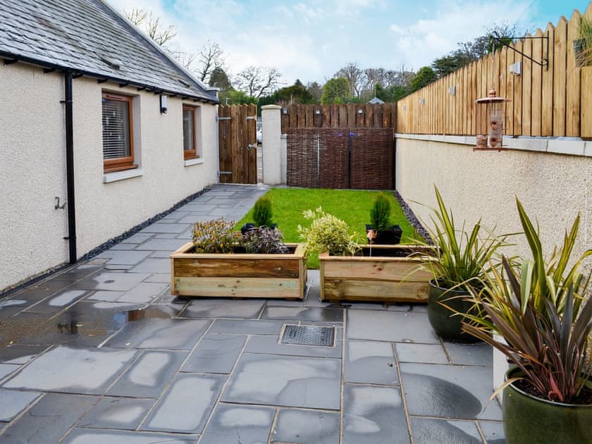 Patio | Howe Cottage, Laurencekirk, near Montrose