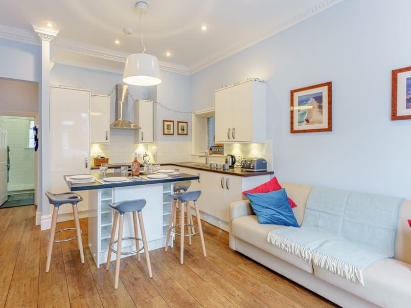 Open plan living space | Viking Bay Apartment, Broadstairs