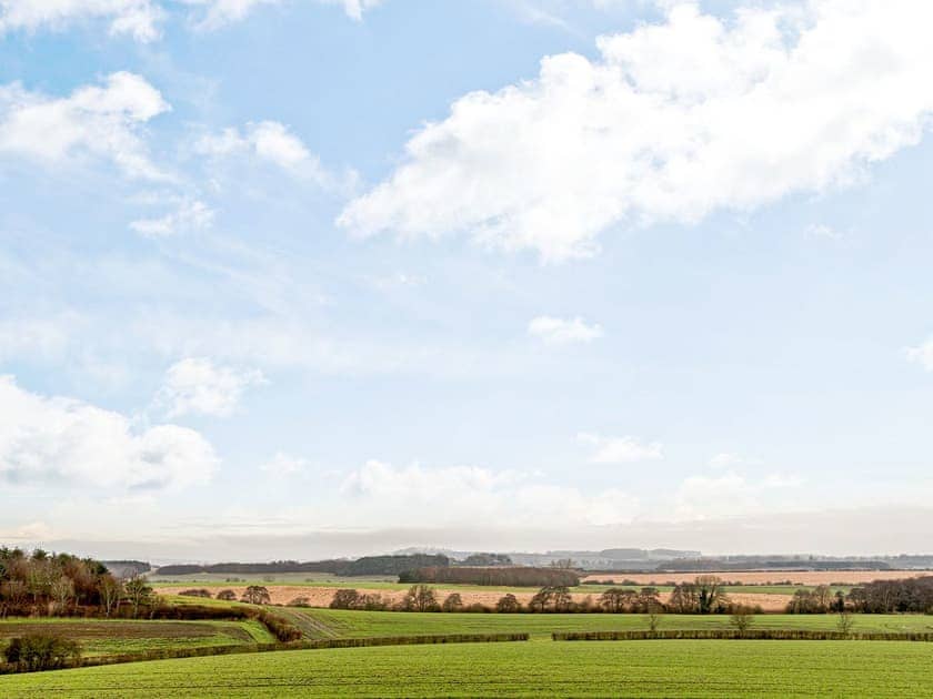 Beautiful view from the holiday home | White Oak Cottage, Hagworthingham, near Horncastle