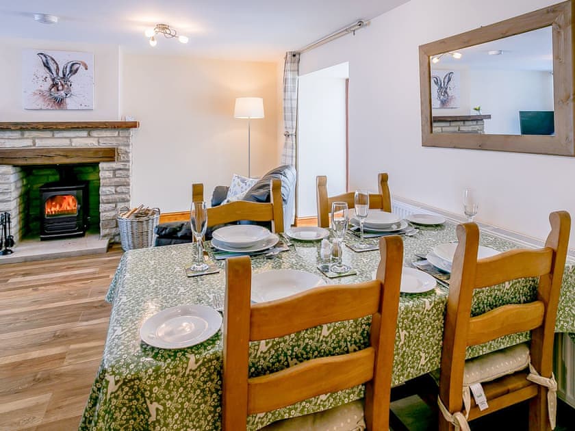 Dining Area | Woodland’s Clough - Windleden Farm Cottages, Don View, near Dunford Bridge