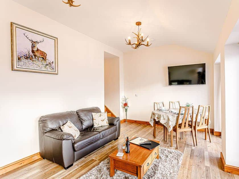 Living room/dining room | Waters Edge - Windleden Farm Cottages, Don View, near Dunford Bridge