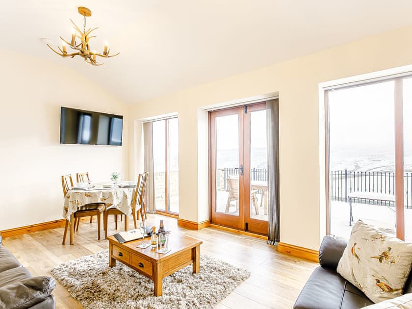 Living room/dining room | Waters Edge - Windleden Farm Cottages, Don View, near Dunford Bridge