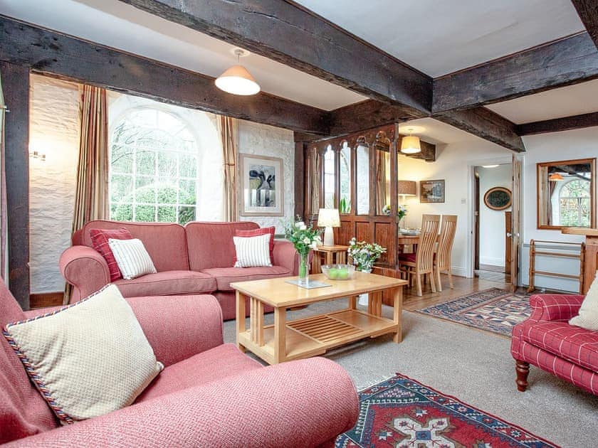 Living room/dining room | Vat House - Tuckenhay Mill, Bow Creek, between Dartmouth and Totnes