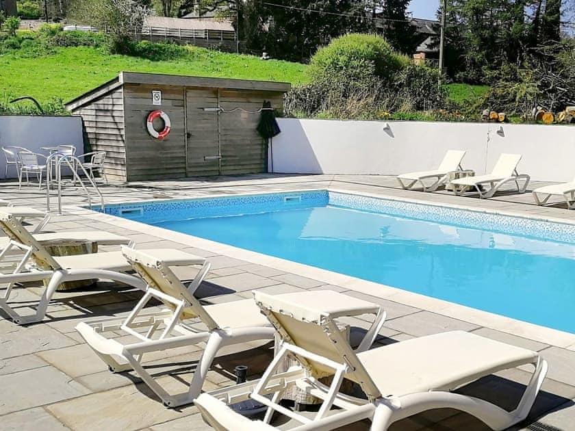 Swimming pool | Ivy Cottage - Blagdon House Country Cottages, Blagdon, near Paignton