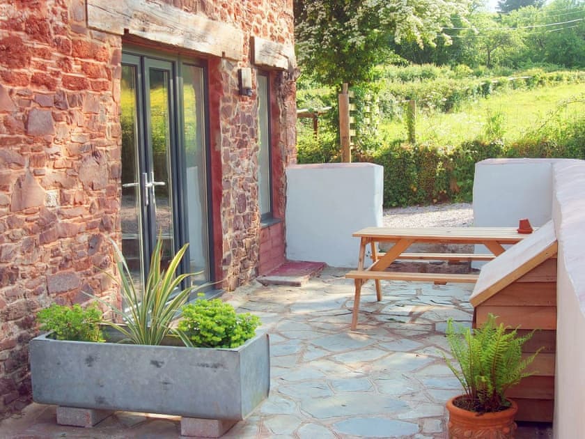 Patio | Ivy Cottage - Blagdon House Country Cottages, Blagdon, near Paignton
