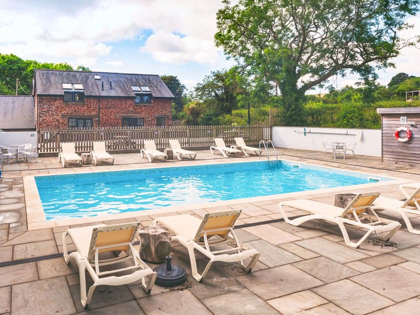 Swimming pool | Cherry Cottage - Blagdon House Country Cottages, Blagdon, near Paignton