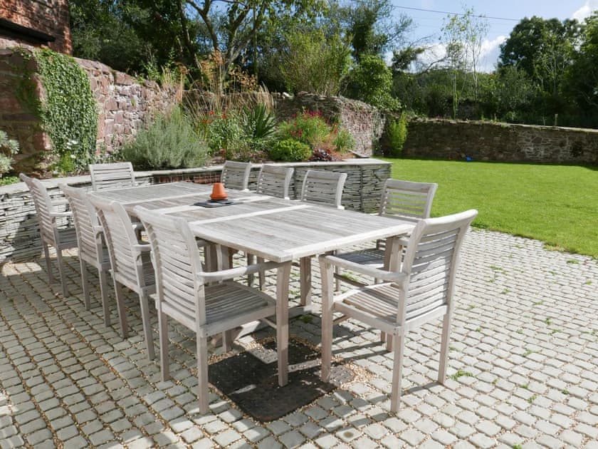 Patio | Cherry Cottage - Blagdon House Country Cottages, Blagdon, near Paignton