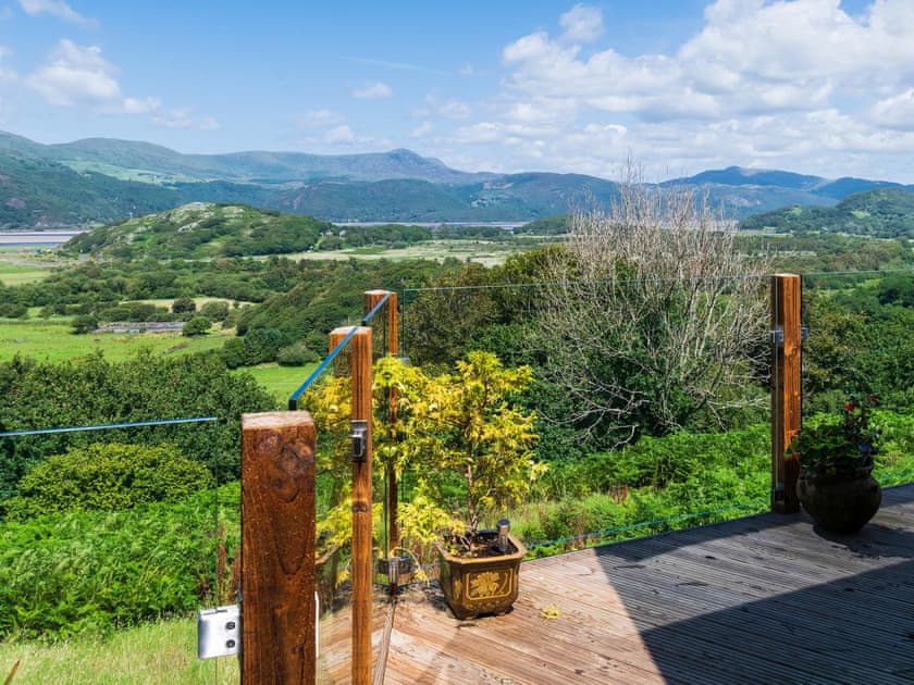 View | Treetops, Arthog, near Dolgellau