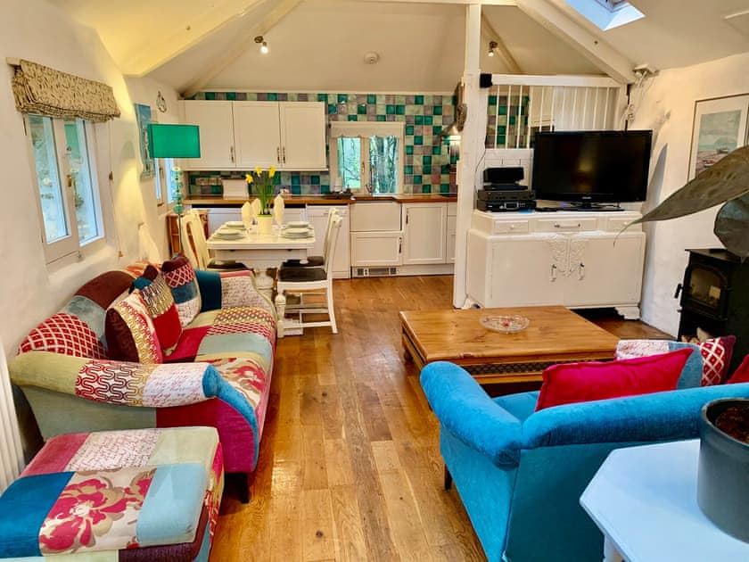 Open plan living space | Chapel Barn, Bodmin