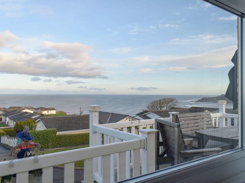View from the kitchen window | Sea View Cottages- North Sea Views - Sea View Cottages, Knipe Point, near Cayton