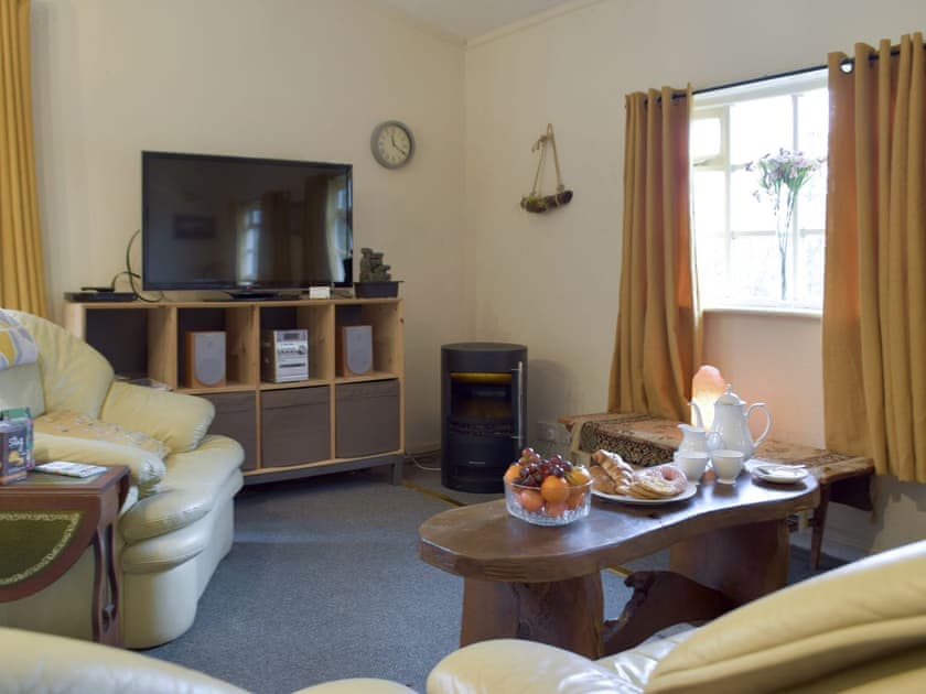 Living area | Owls About - Torwood Lodges, Cenarth, near Newcastle Emlyn